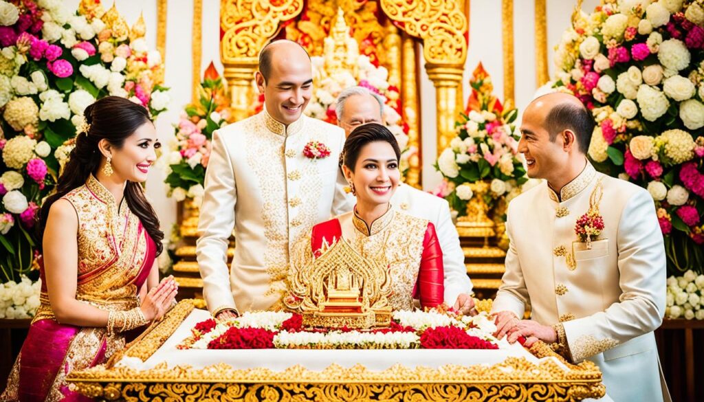 kulturelle Bedeutung von Sin Sod bei thailändischen Hochzeiten