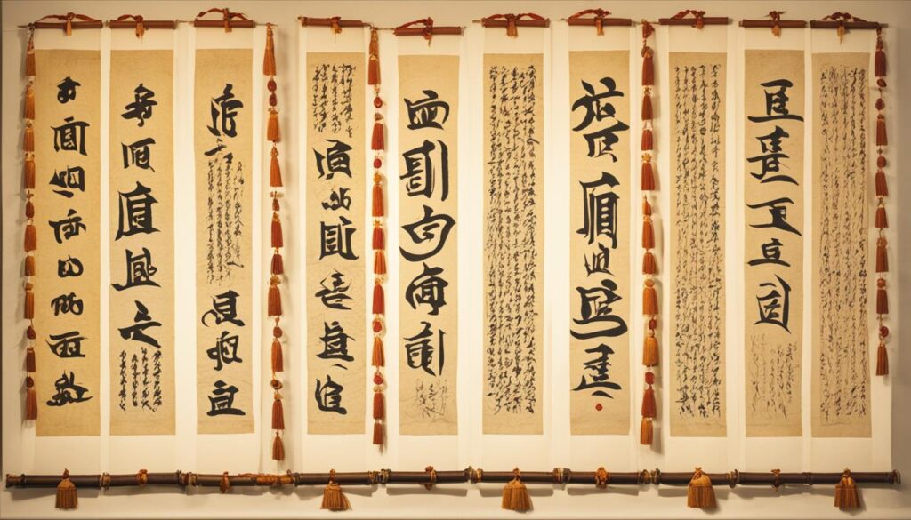 Buddhistische Schriften Manuskripte