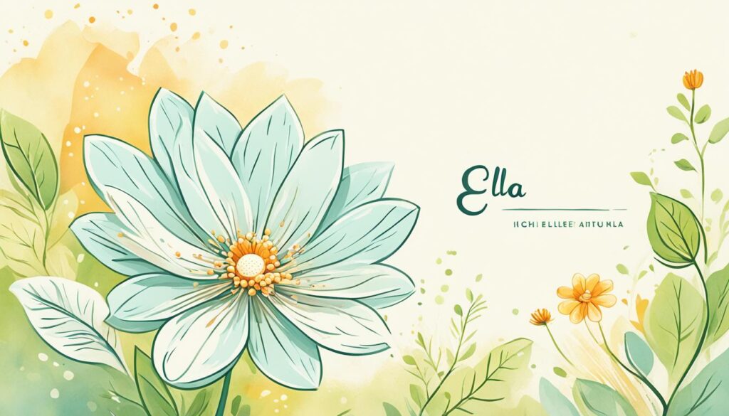 Charakteristik des Namens Ella