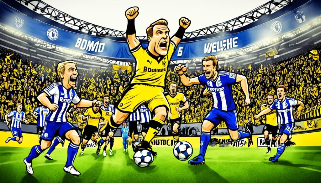 Dortmund und Schalke Rivalität