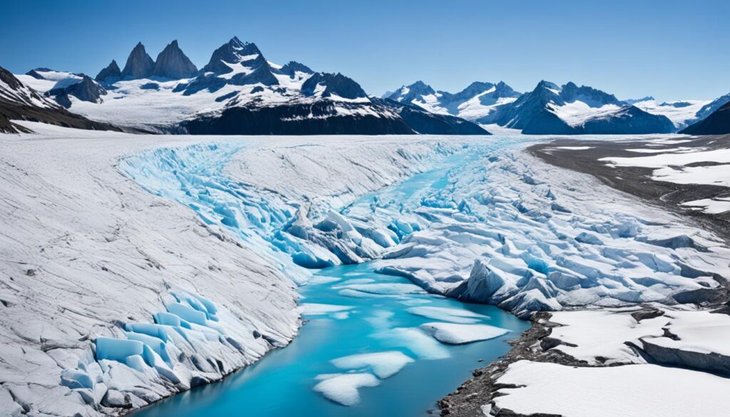 Gletscherschmelze und Klimawandel