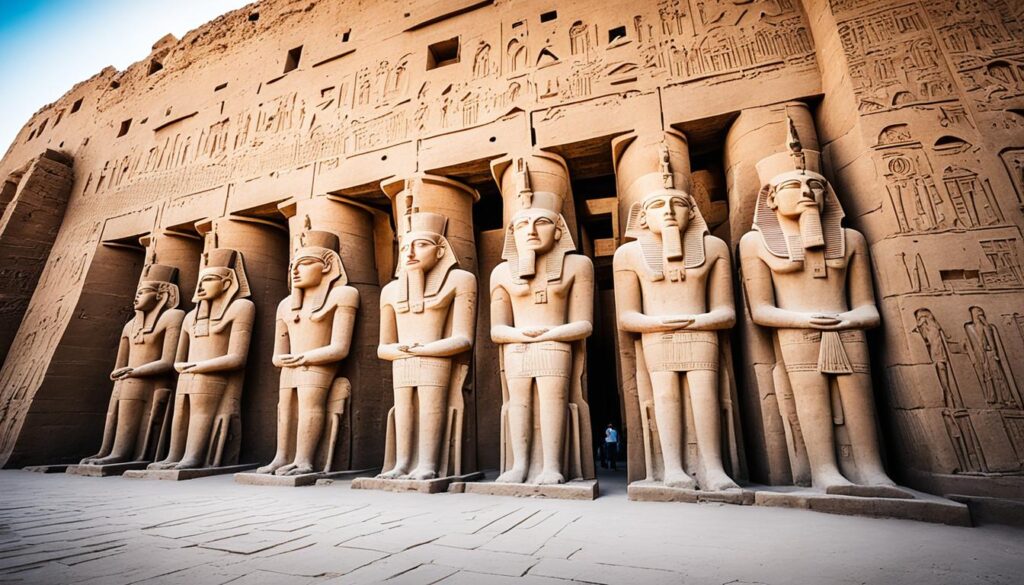 Tempelanlage Karnak in Luxor
