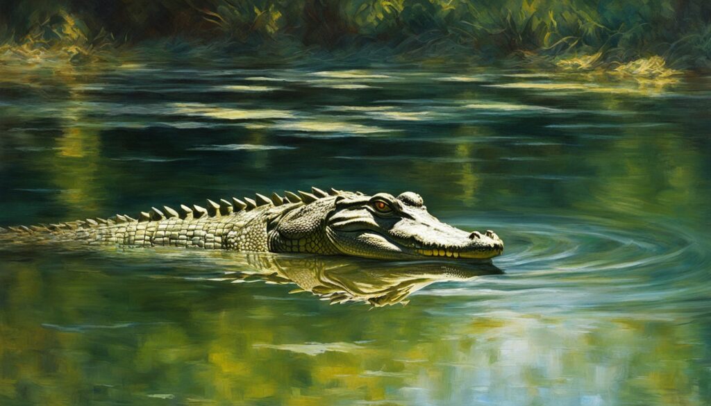 Traumdeutung Krokodil im Wasser