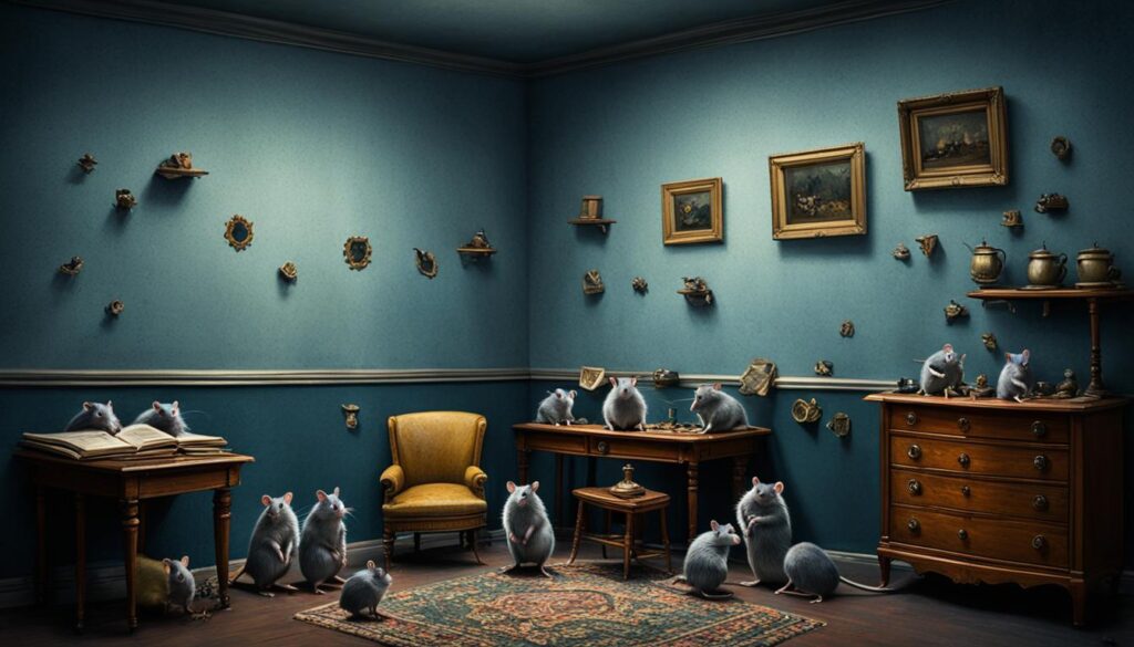 Wahrnehmung von Ratten in privaten Räumen