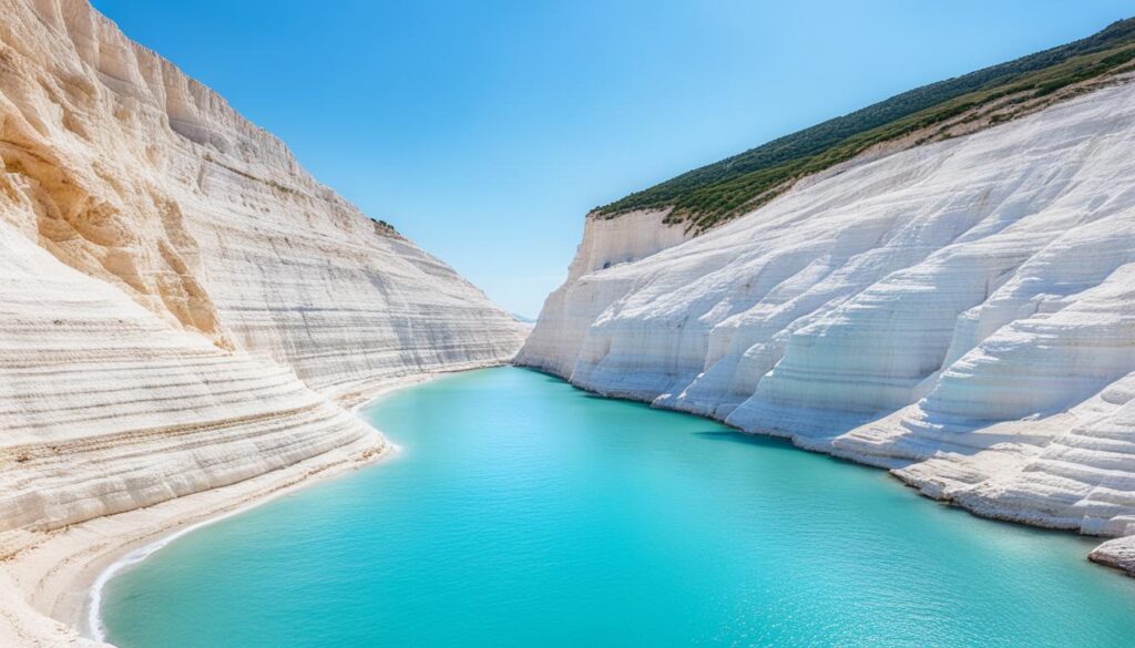 Weiße Felsen der Scala dei Turchi