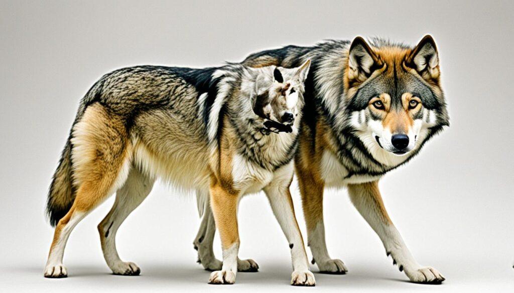 Unterschiede zwischen Wolf und Haushund