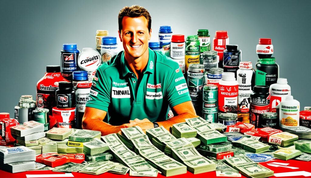 michael schumacher einnahmen