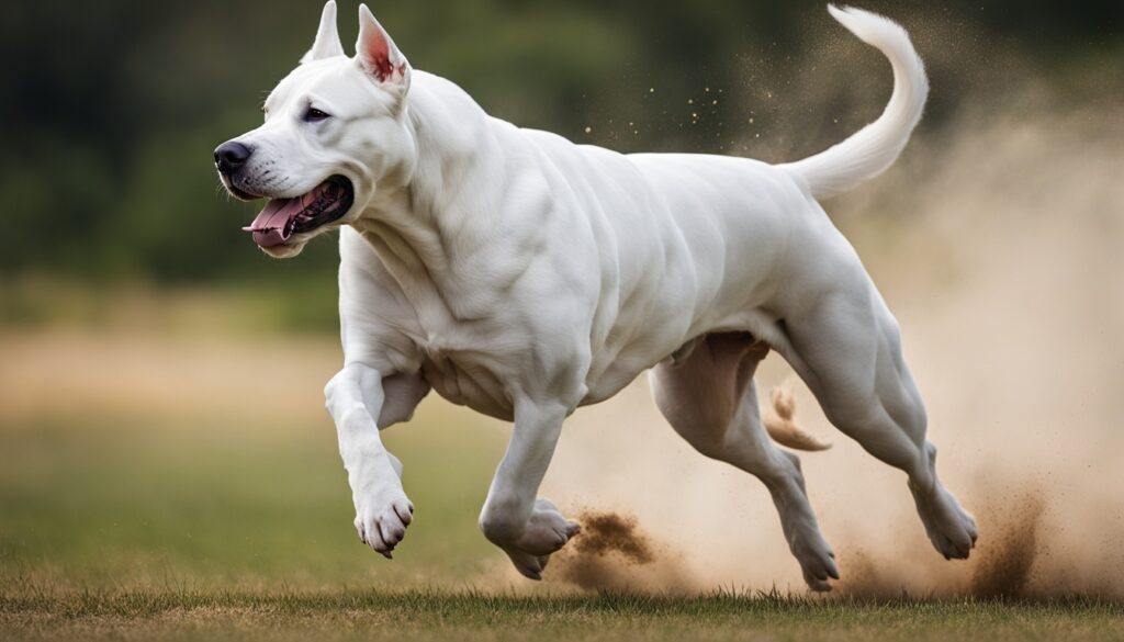 Dogo Argentino Bewegung