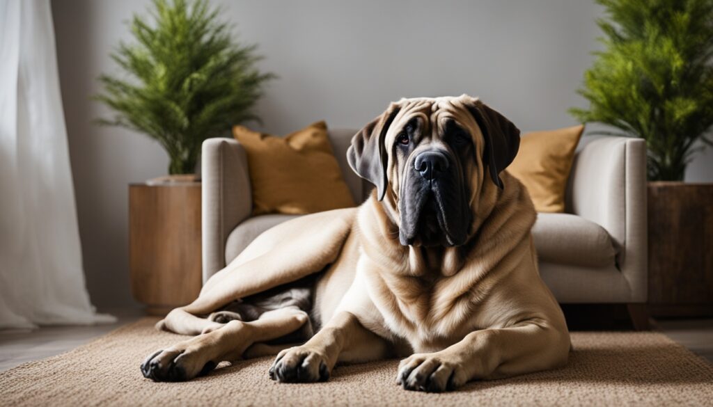 Mastino Napoletano als Familienhund