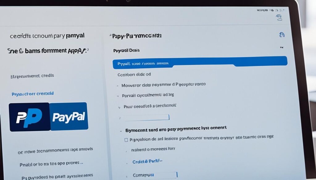 PayPal Bezahlvorgang