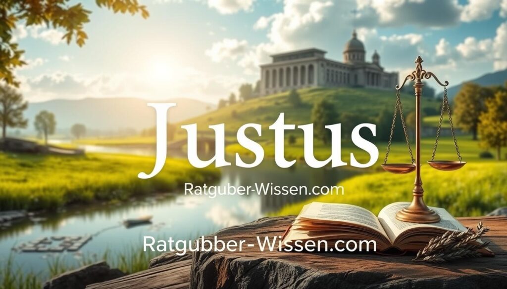 Bedeutung Justus