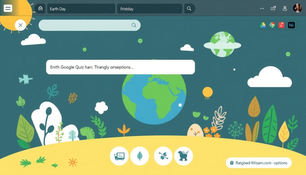 Google Quiz zum Tag der Erde