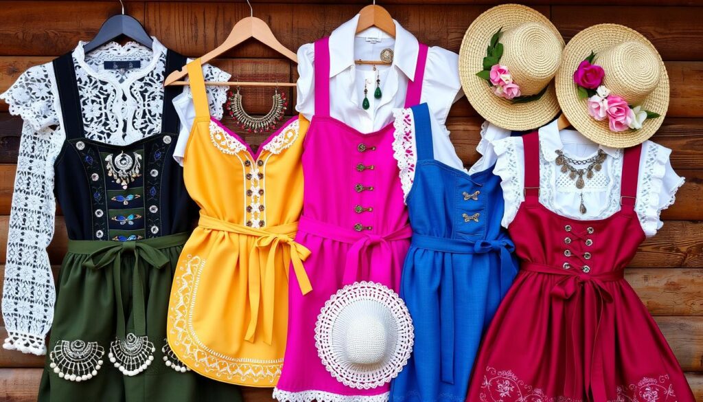 Traditionelle Dirndl Accessoires