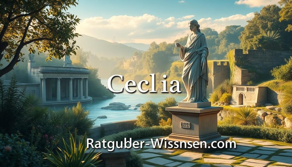 Ursprung und Bedeutung des Namens Cäcilia