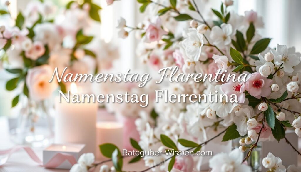 Namenstag Florentina