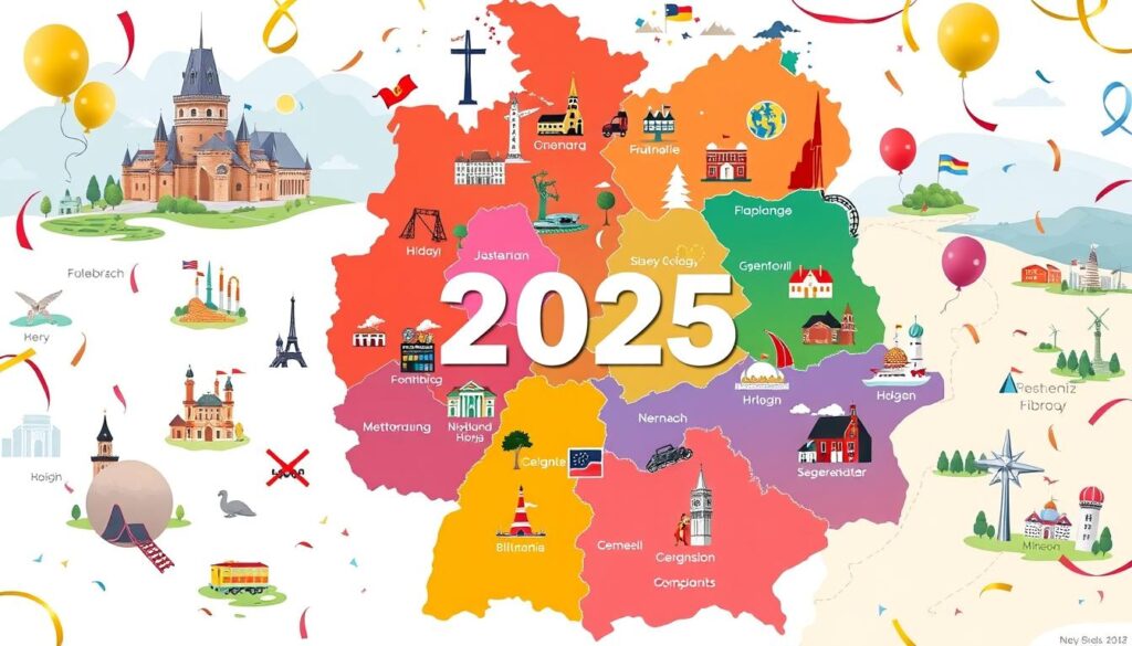 Regionale Feiertage 2025