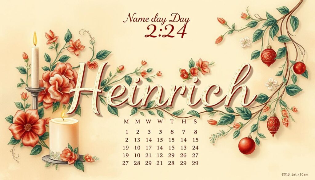 Namenstag Kalender