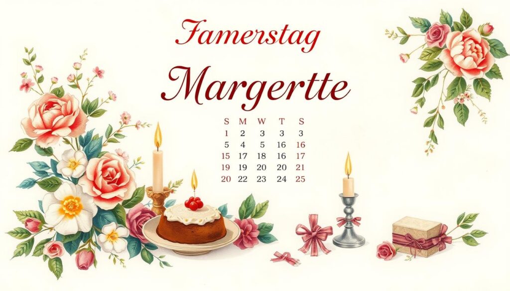 Namenstagkalender Margareta