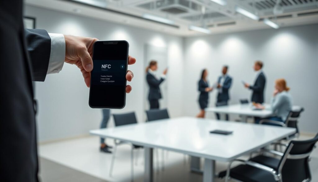 Effizientes Networking mit NFC-Visitenkarten