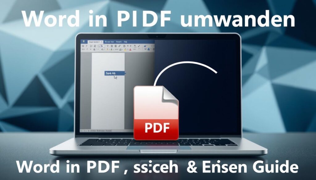 Word in PDF umwandeln