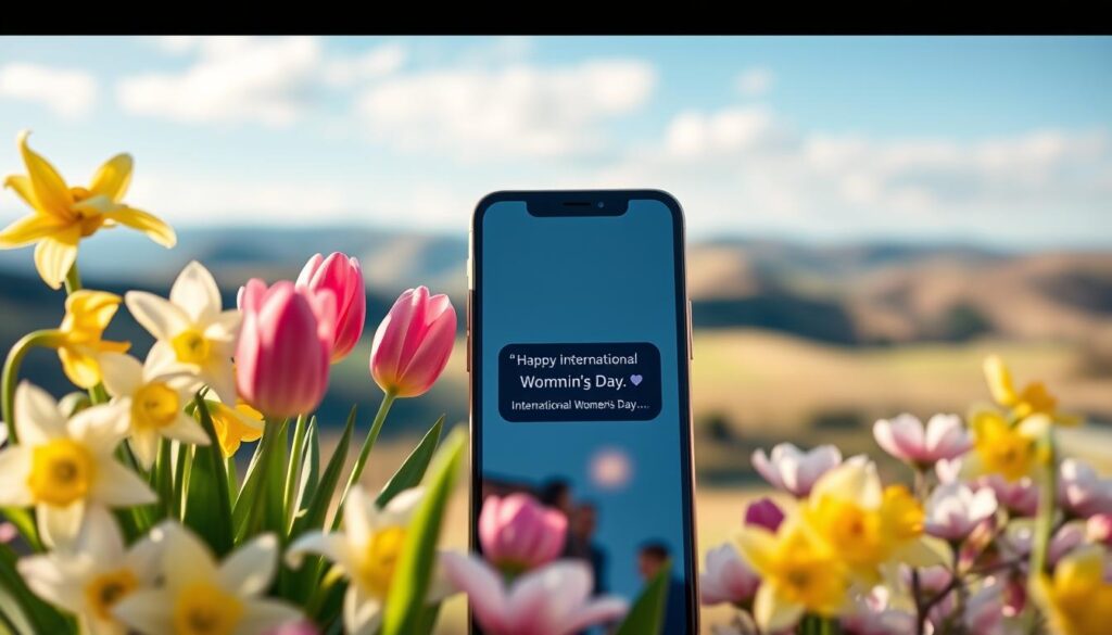 WhatsApp-Grüße zum Frauentag